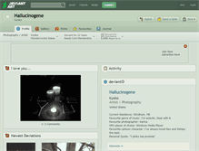 Tablet Screenshot of hallucinogene.deviantart.com
