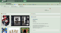 Desktop Screenshot of melodybear.deviantart.com