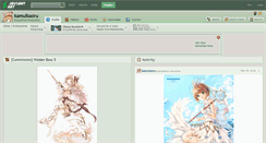 Desktop Screenshot of kamuikaoru.deviantart.com
