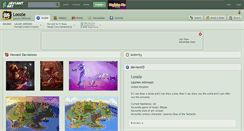 Desktop Screenshot of loozle.deviantart.com