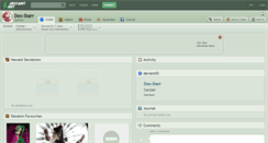 Desktop Screenshot of dex-starr.deviantart.com