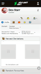 Mobile Screenshot of dex-starr.deviantart.com