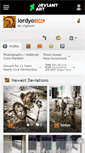 Mobile Screenshot of lordyo.deviantart.com
