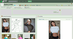 Desktop Screenshot of hunter-s-creek.deviantart.com