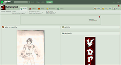 Desktop Screenshot of fulhamghost.deviantart.com