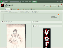 Tablet Screenshot of fulhamghost.deviantart.com
