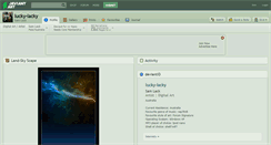 Desktop Screenshot of lucky-lacky.deviantart.com