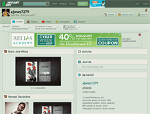 Tablet Screenshot of ajones7279.deviantart.com