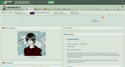 Desktop Screenshot of nekoharuhi14.deviantart.com