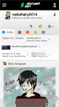 Mobile Screenshot of nekoharuhi14.deviantart.com
