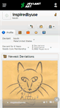 Mobile Screenshot of inspiredbyuse.deviantart.com