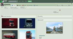 Desktop Screenshot of embeembe.deviantart.com