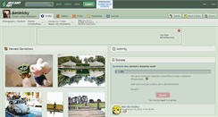 Desktop Screenshot of dominicky.deviantart.com