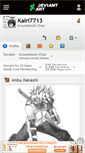 Mobile Screenshot of kairi7713.deviantart.com
