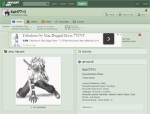 Tablet Screenshot of kairi7713.deviantart.com
