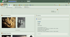 Desktop Screenshot of linduh.deviantart.com