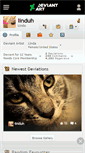 Mobile Screenshot of linduh.deviantart.com