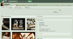 Desktop Screenshot of peachypix.deviantart.com