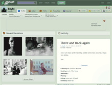 Tablet Screenshot of beybi.deviantart.com