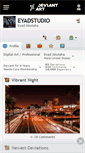 Mobile Screenshot of eyadstudio.deviantart.com