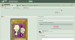 Desktop Screenshot of cutmanxl.deviantart.com
