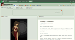 Desktop Screenshot of mistressorchid.deviantart.com