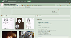 Desktop Screenshot of black-cherry-blossom.deviantart.com