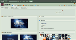 Desktop Screenshot of criscracker.deviantart.com