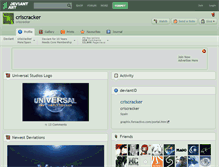 Tablet Screenshot of criscracker.deviantart.com