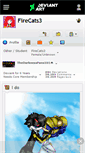 Mobile Screenshot of firecats3.deviantart.com
