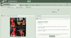 Desktop Screenshot of anruiukimi.deviantart.com