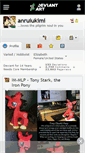 Mobile Screenshot of anruiukimi.deviantart.com