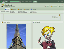 Tablet Screenshot of mixedmind.deviantart.com