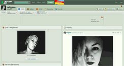 Desktop Screenshot of heltgalen.deviantart.com
