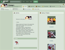 Tablet Screenshot of cmanga.deviantart.com