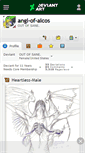 Mobile Screenshot of angl-of-alcos.deviantart.com