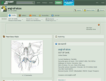 Tablet Screenshot of angl-of-alcos.deviantart.com