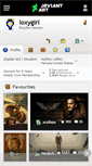 Mobile Screenshot of loxygirl.deviantart.com