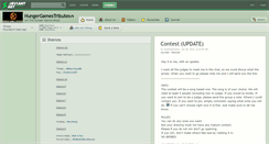 Desktop Screenshot of hungergamestributes.deviantart.com
