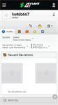 Mobile Screenshot of isoteb667.deviantart.com