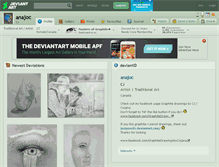 Tablet Screenshot of anajoc.deviantart.com