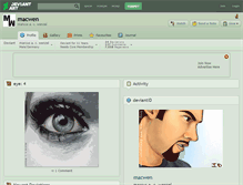 Tablet Screenshot of macwen.deviantart.com