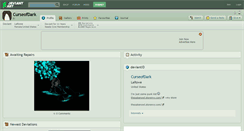 Desktop Screenshot of curseofdark.deviantart.com