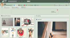 Desktop Screenshot of jillll.deviantart.com