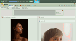 Desktop Screenshot of aiqyel.deviantart.com
