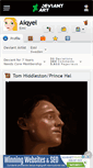 Mobile Screenshot of aiqyel.deviantart.com