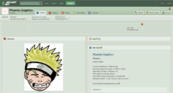 Desktop Screenshot of phoenix-graphics.deviantart.com