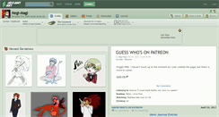 Desktop Screenshot of negi-magi.deviantart.com
