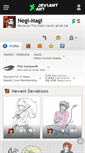 Mobile Screenshot of negi-magi.deviantart.com