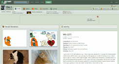 Desktop Screenshot of elec-1.deviantart.com